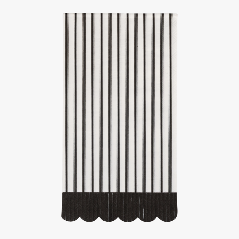 Toile Striped Dinner Napkins