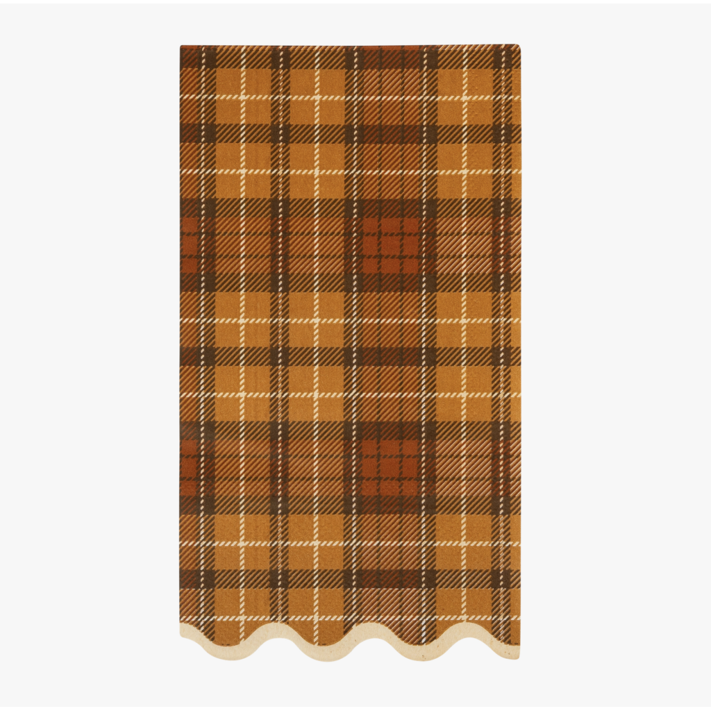 Autumn Plaid Dinner Napkins