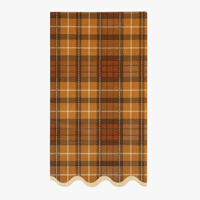 Autumn Plaid Dinner Napkins