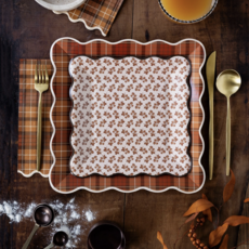 Autumn Plaid Dinner Napkins