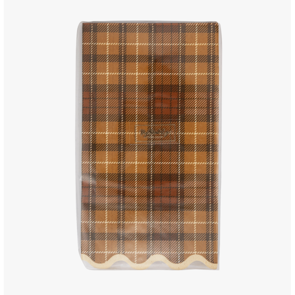 Autumn Plaid Dinner Napkins