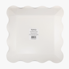 Black Fall Plaid Plates