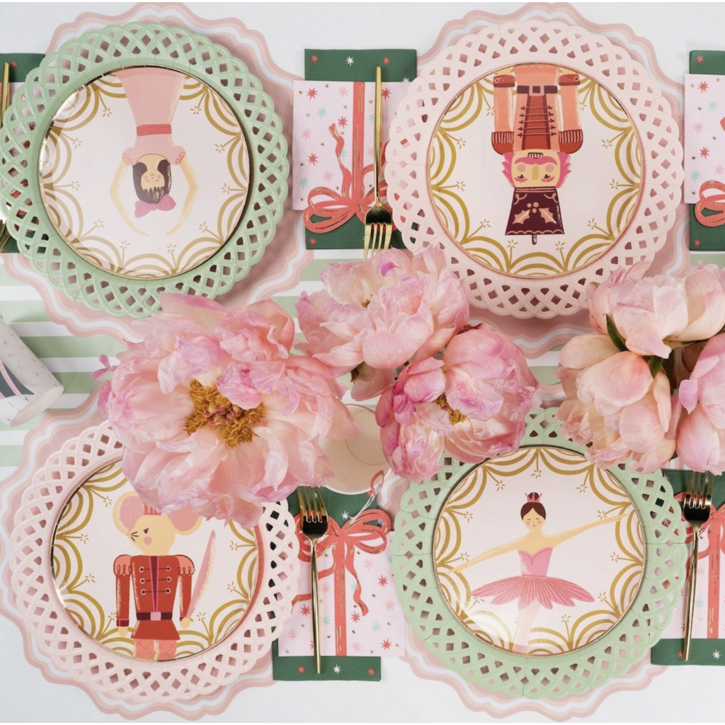 Nutcracker Dessert Plates