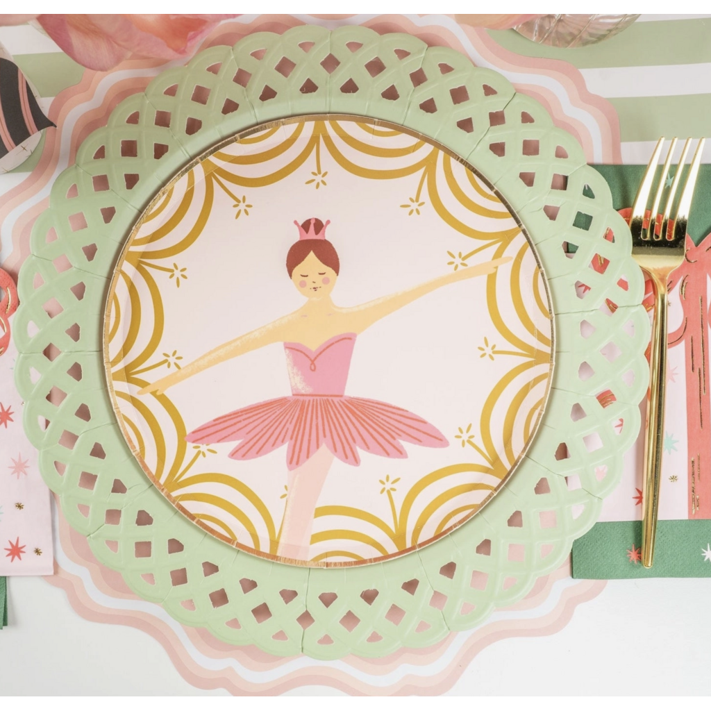 Nutcracker Dessert Plates