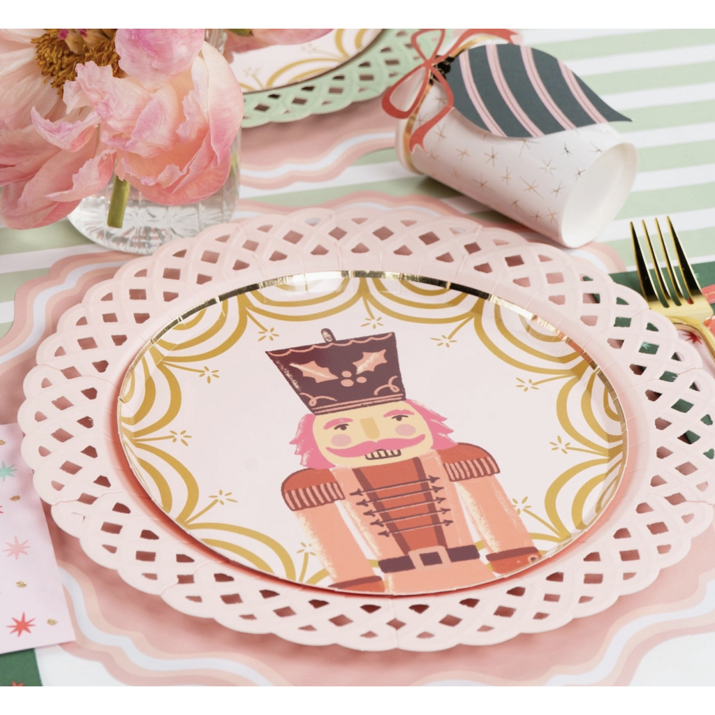 Nutcracker Dessert Plates