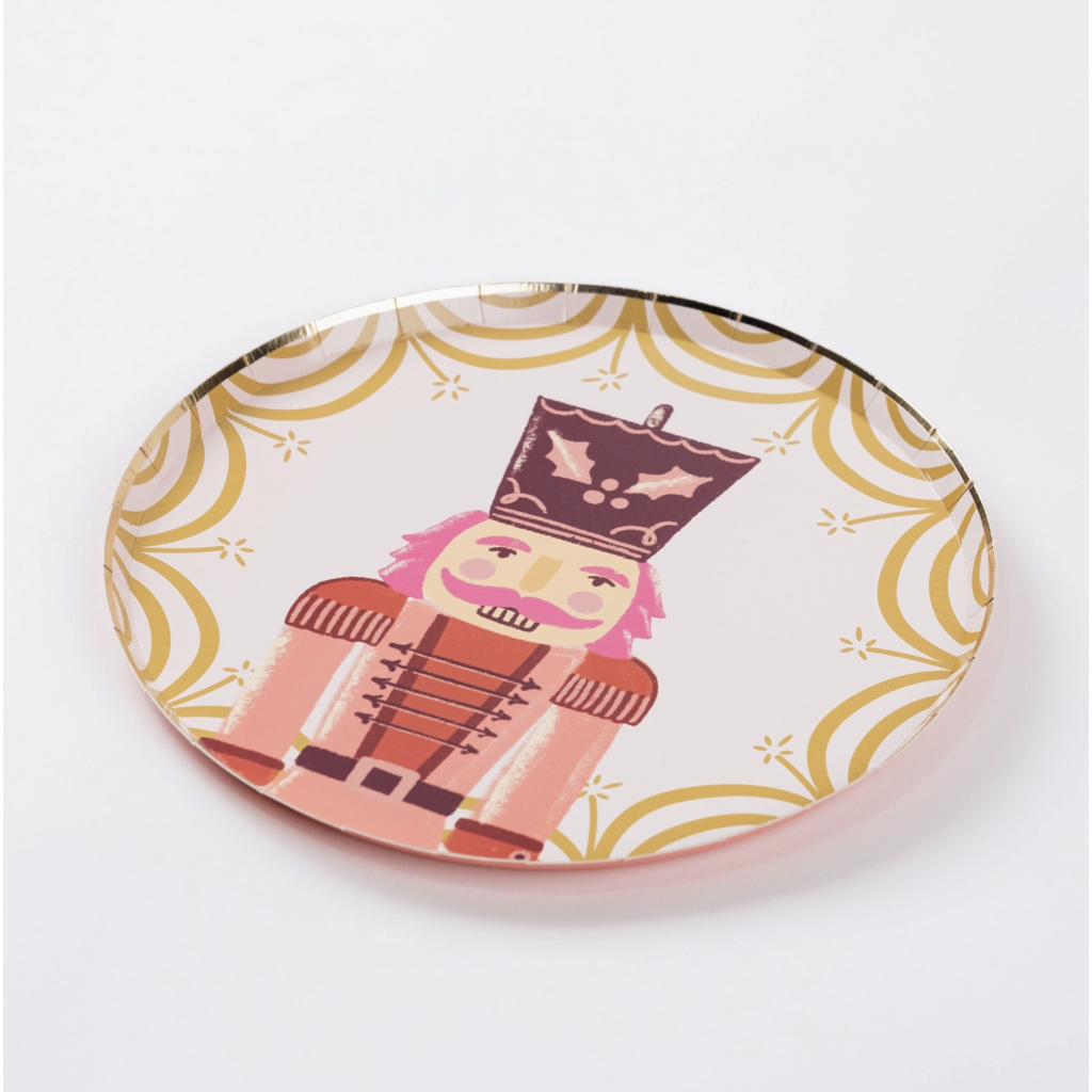 Nutcracker Dessert Plates