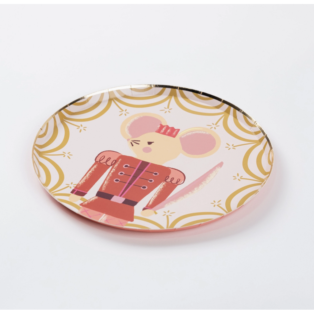Nutcracker Dessert Plates
