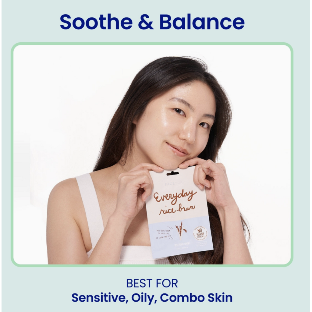 Everyday Rice Bran Soothing Face Mask