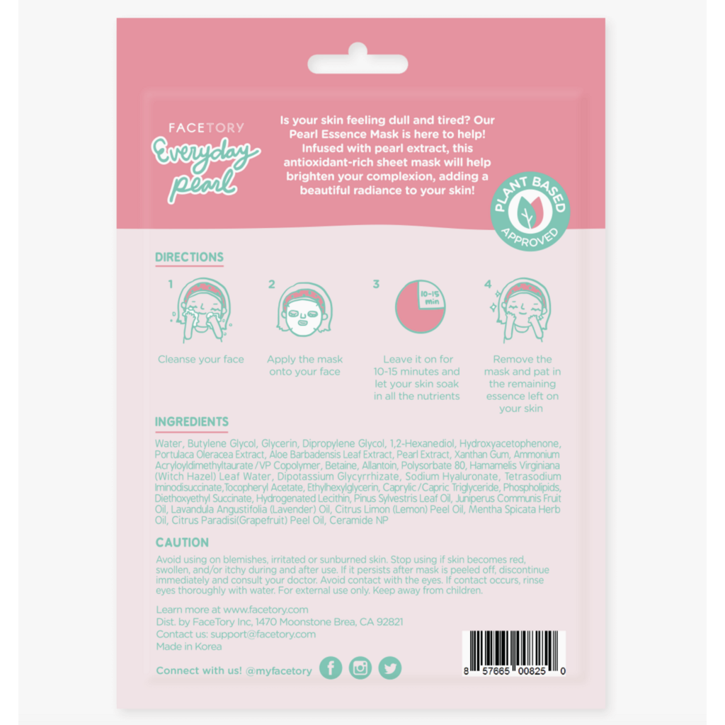 Everyday Pearl Brightening Face Mask