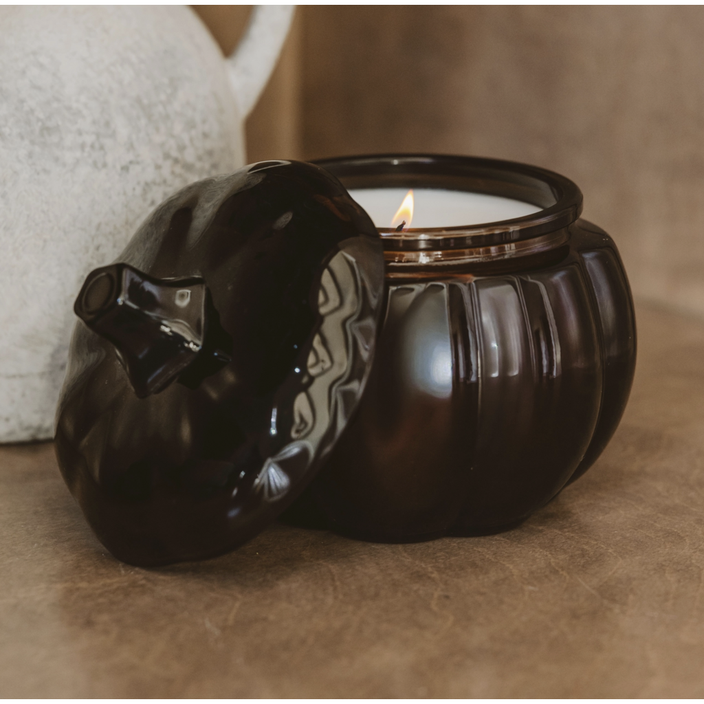 Hello Fall Pumpkin Jar Soy Candle