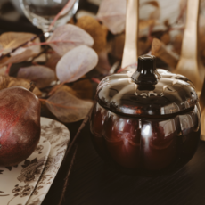 Hello Fall Pumpkin Jar Soy Candle