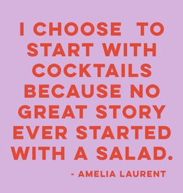 Salad Stories Cocktail Napkins