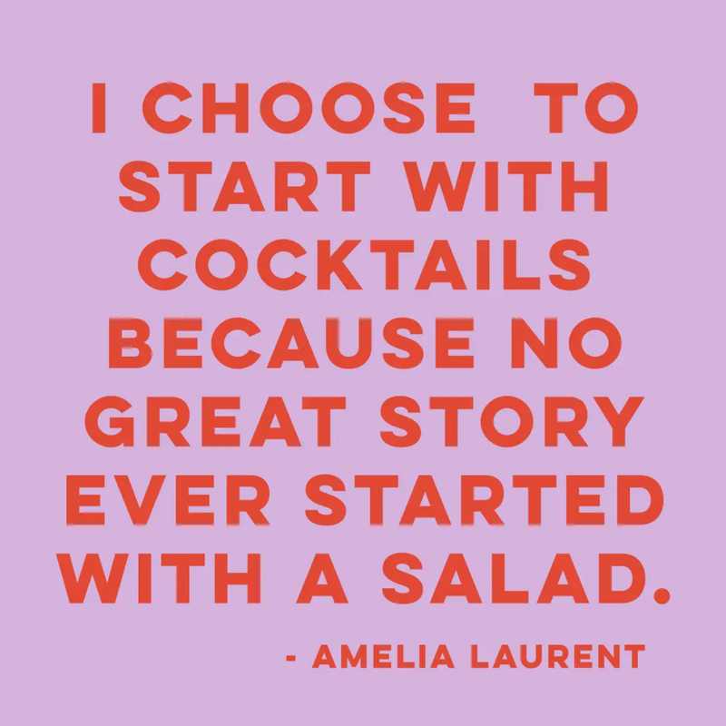 Salad Stories Cocktail Napkins