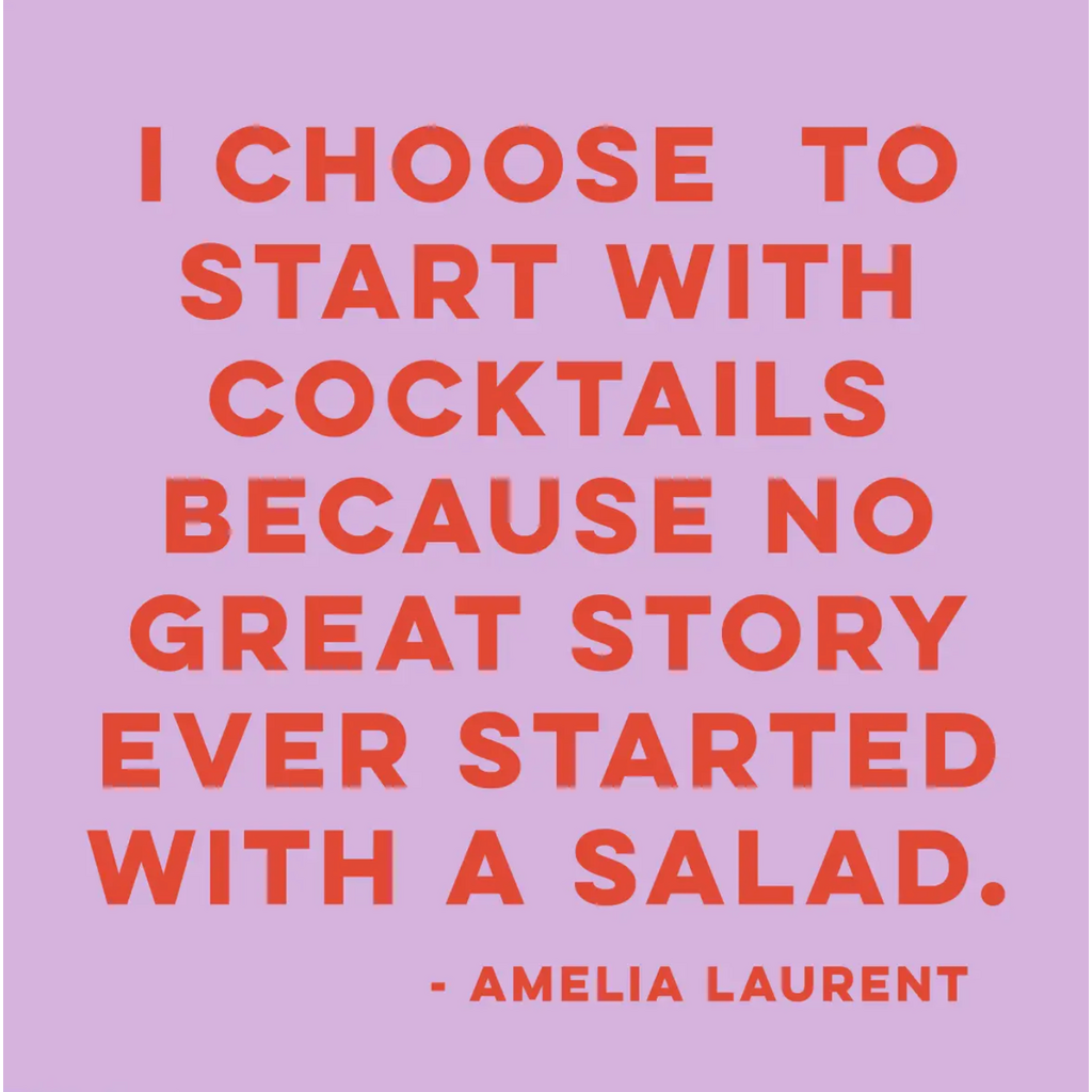 Salad Stories Cocktail Napkins