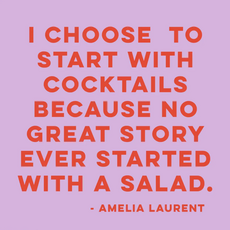 Salad Stories Cocktail Napkins