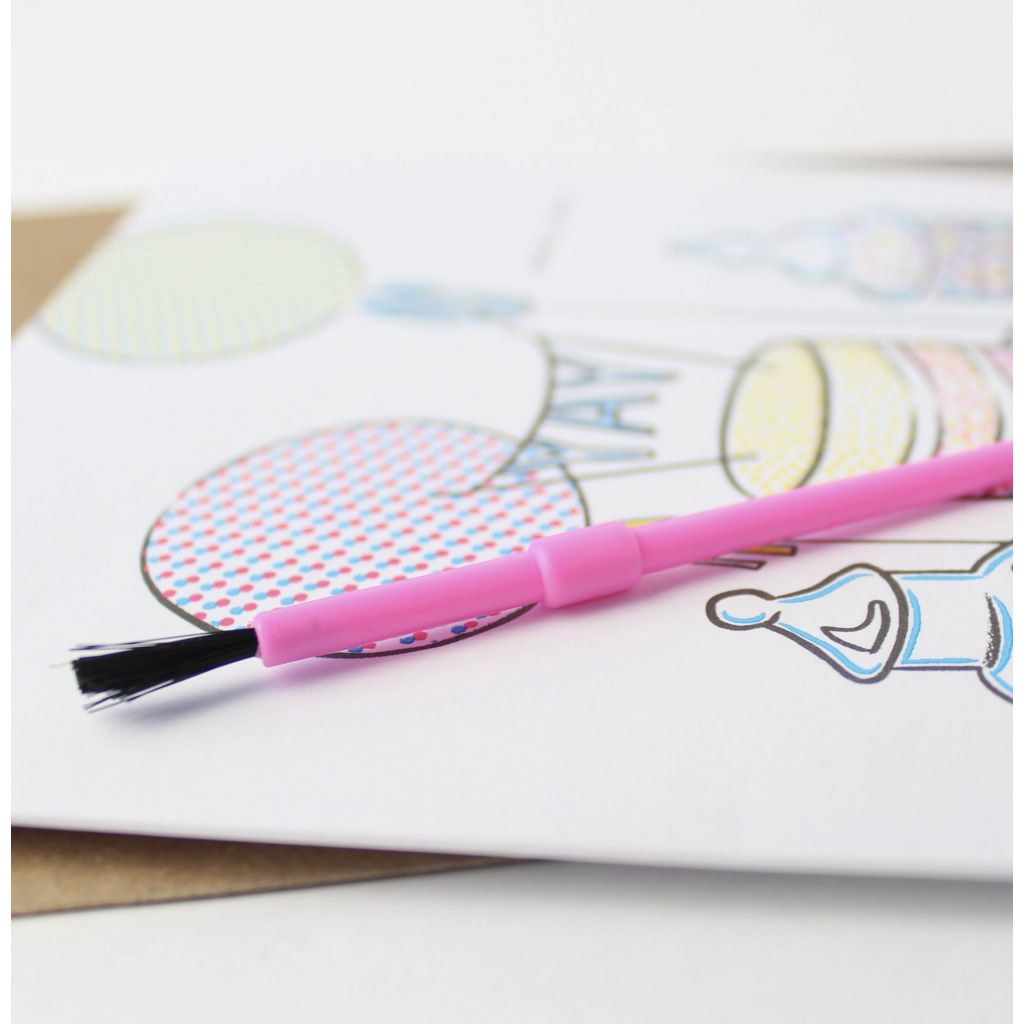 Sweet Table Paint With Water Birthday Card