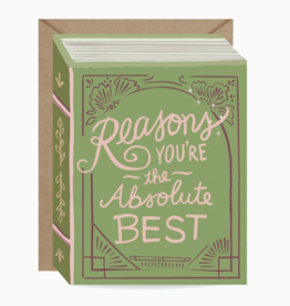 Reasons You're The Best Thank You Card