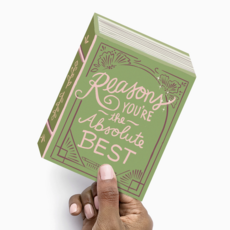 Reasons You're The Best Thank You Card