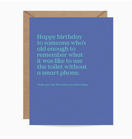 You Time Birthday Card