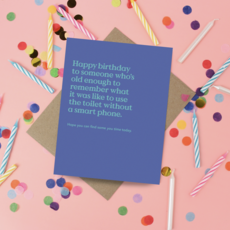 You Time Birthday Card