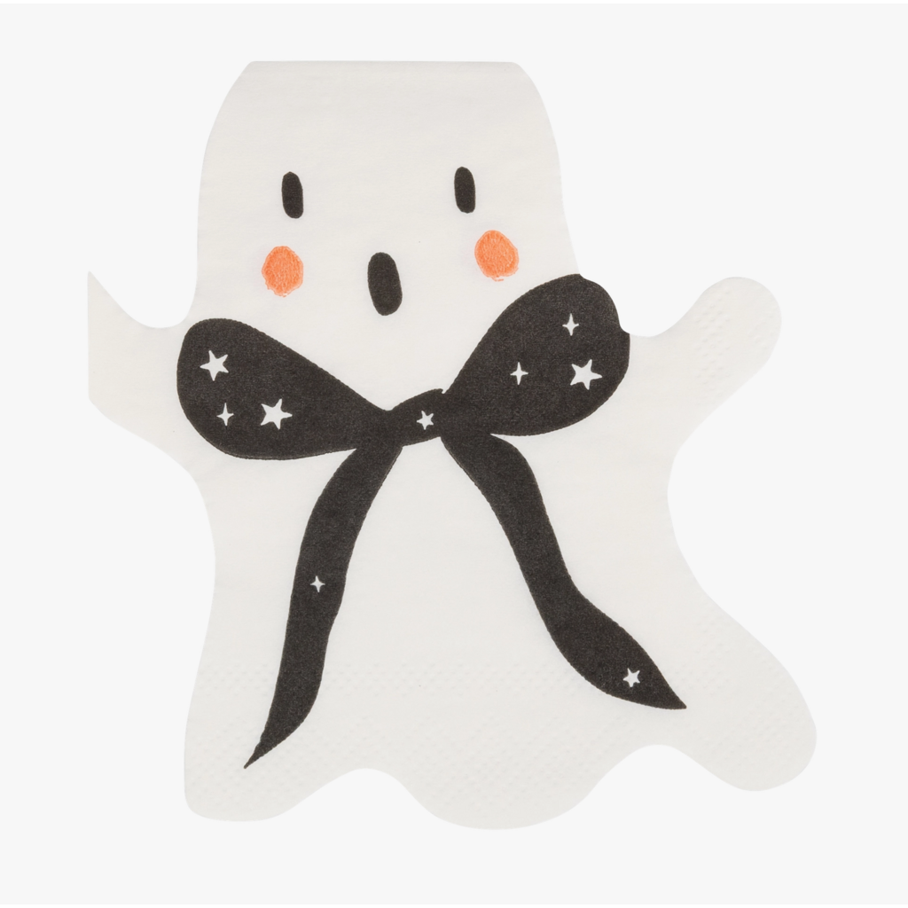 Booquette Ghost Shaped Cocktail Napkins