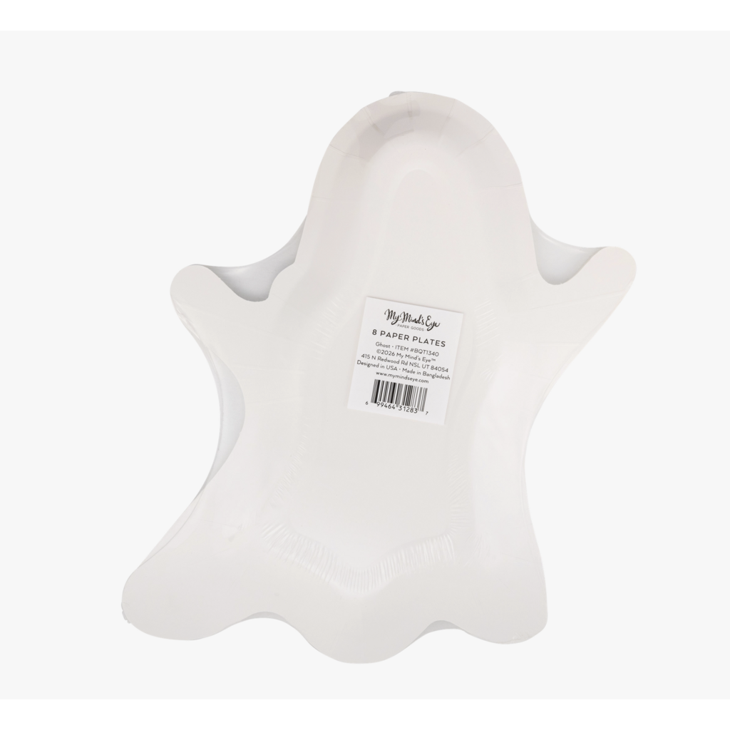 Booquette Ghost Shaped Plates