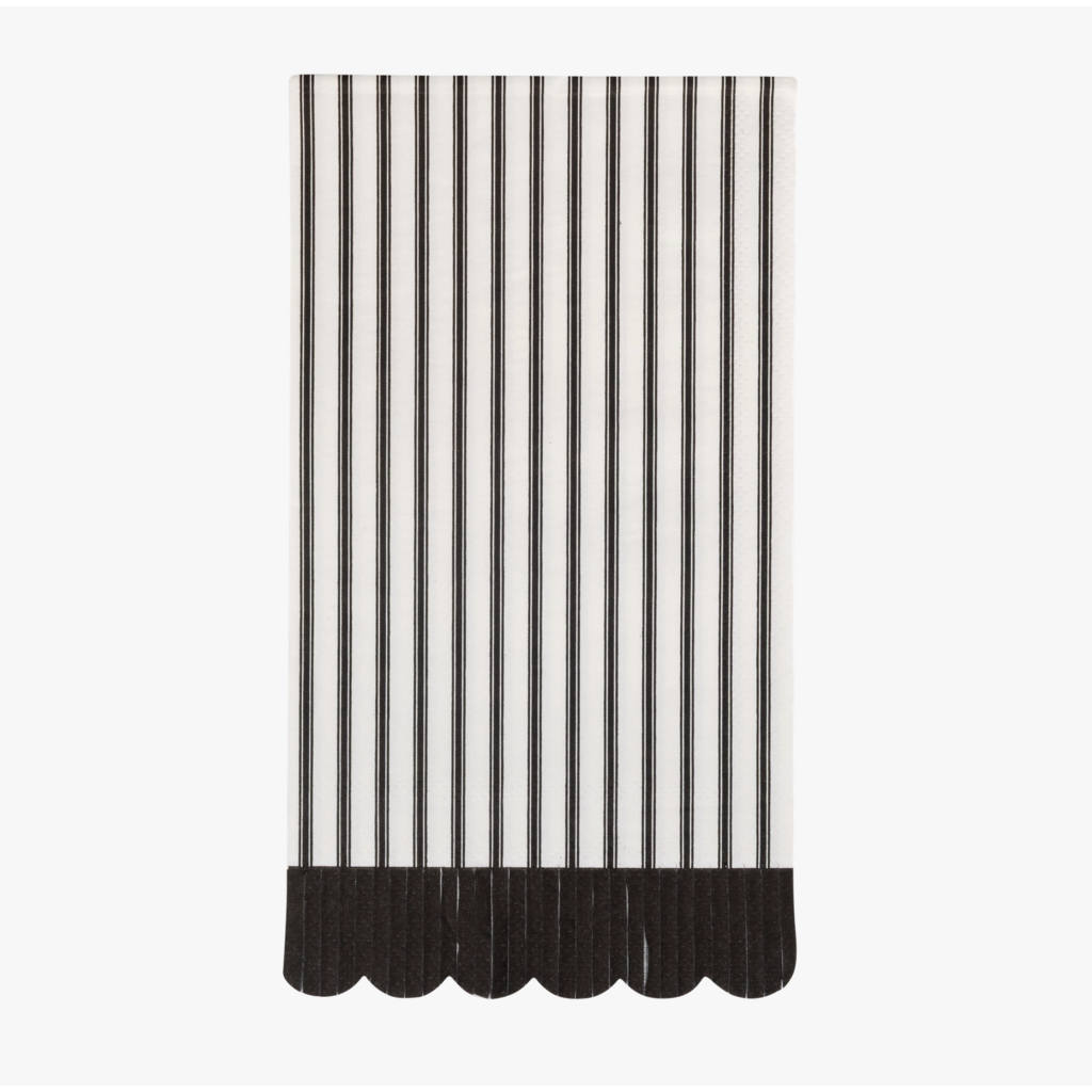 Toile Striped Dinner Napkins