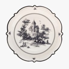 Halloween Scenes Plates Set