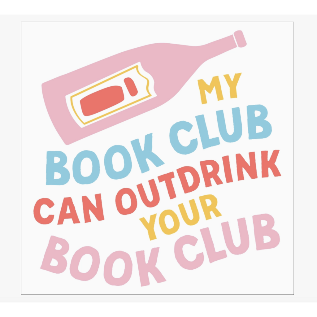 My Book Club Can Outdrink Yours Cocktail Napkins