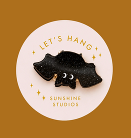 Let's Hang Bat Mini Hair Clip