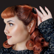 Let's Hang Bat Mini Hair Clip