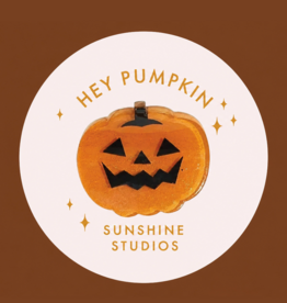 Hey Pumpkin Mini Hair Clip