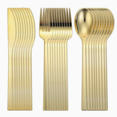 Gold Utensil Set