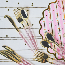Better With Confetti Glitter Utensil Set