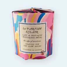 Happy Abstract Gift Wrap Candle