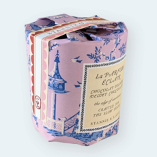 Modern Toile Gift Wrap Candle