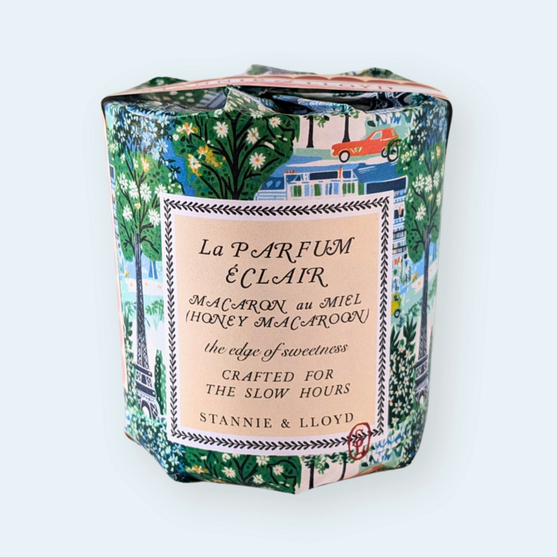 Paris Afternoon Gift Wrap Candle