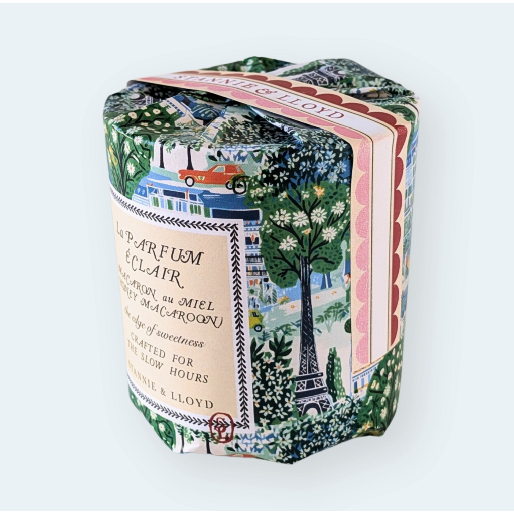 Paris Afternoon Gift Wrap Candle