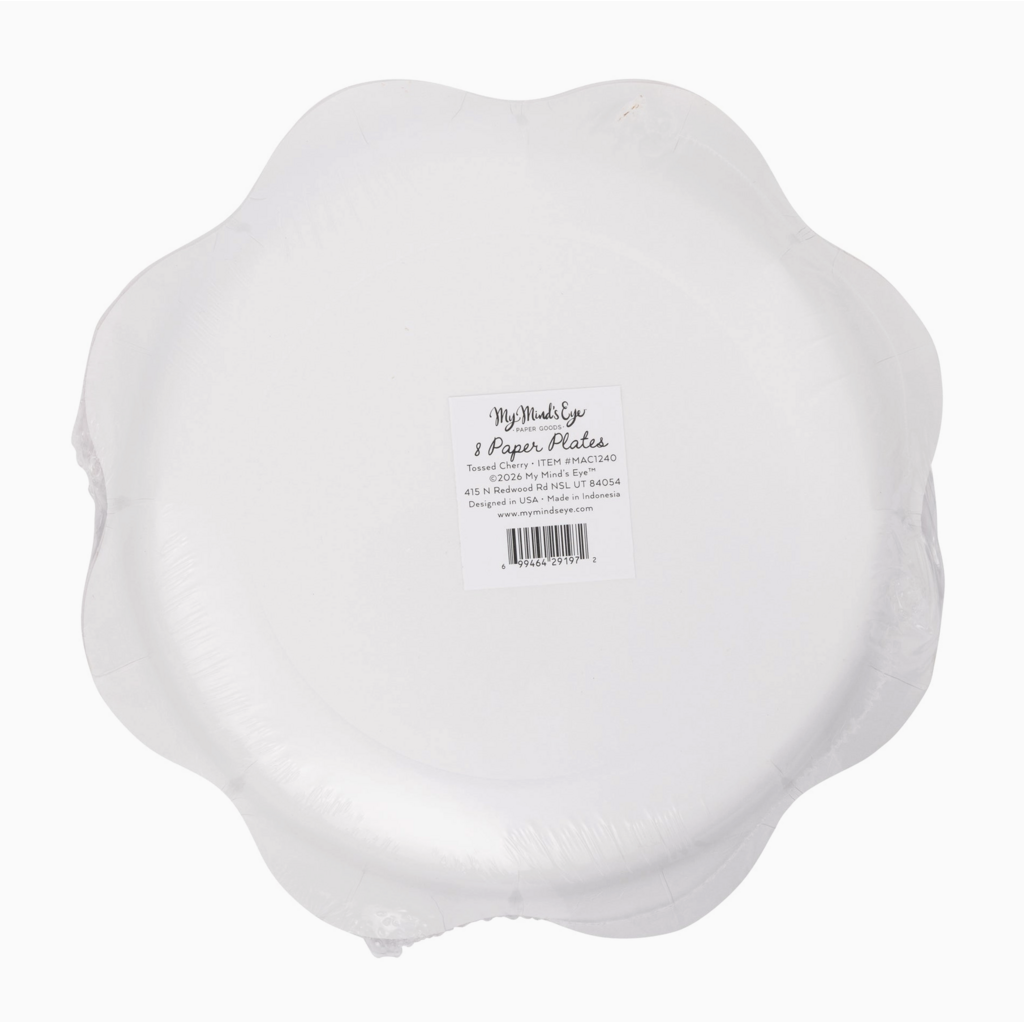 Tossed Cherry Plates