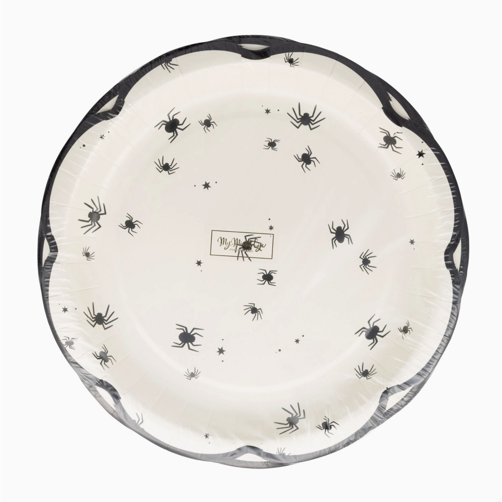 Tiny Spider Paper Plates