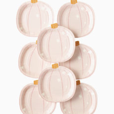 Ghoul Gang Pumpkin Shaped Plates