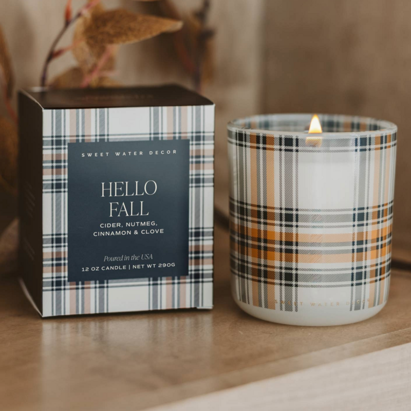 Hello Fall Soy Candle