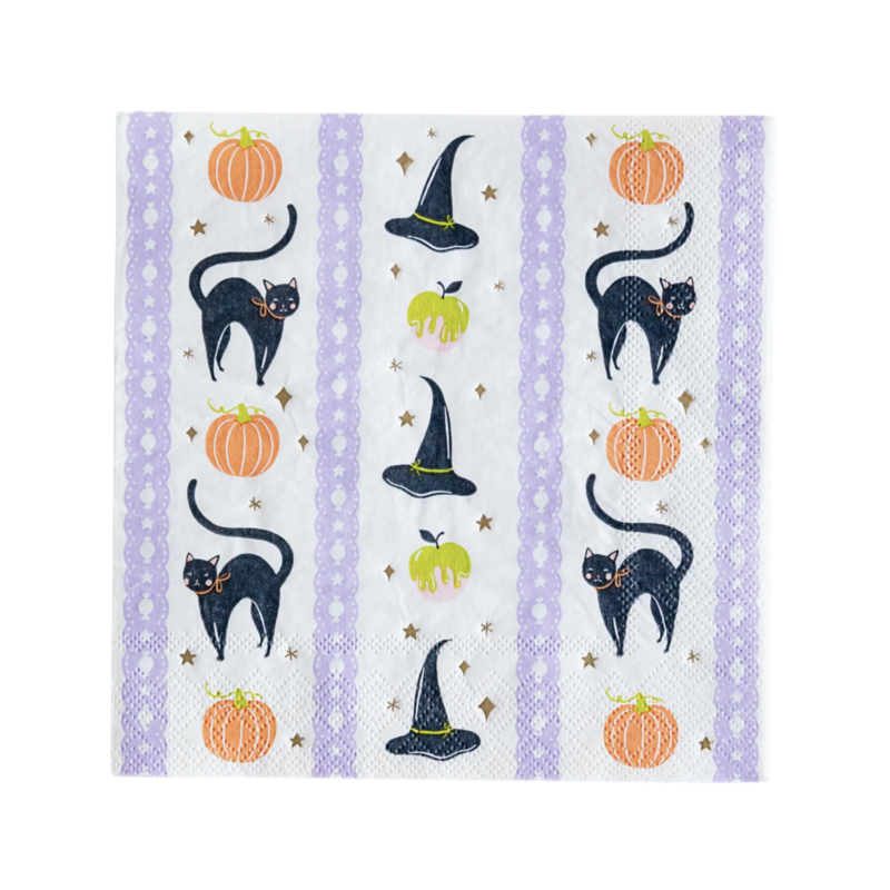 Frills & Thrills Halloween Large Napkins