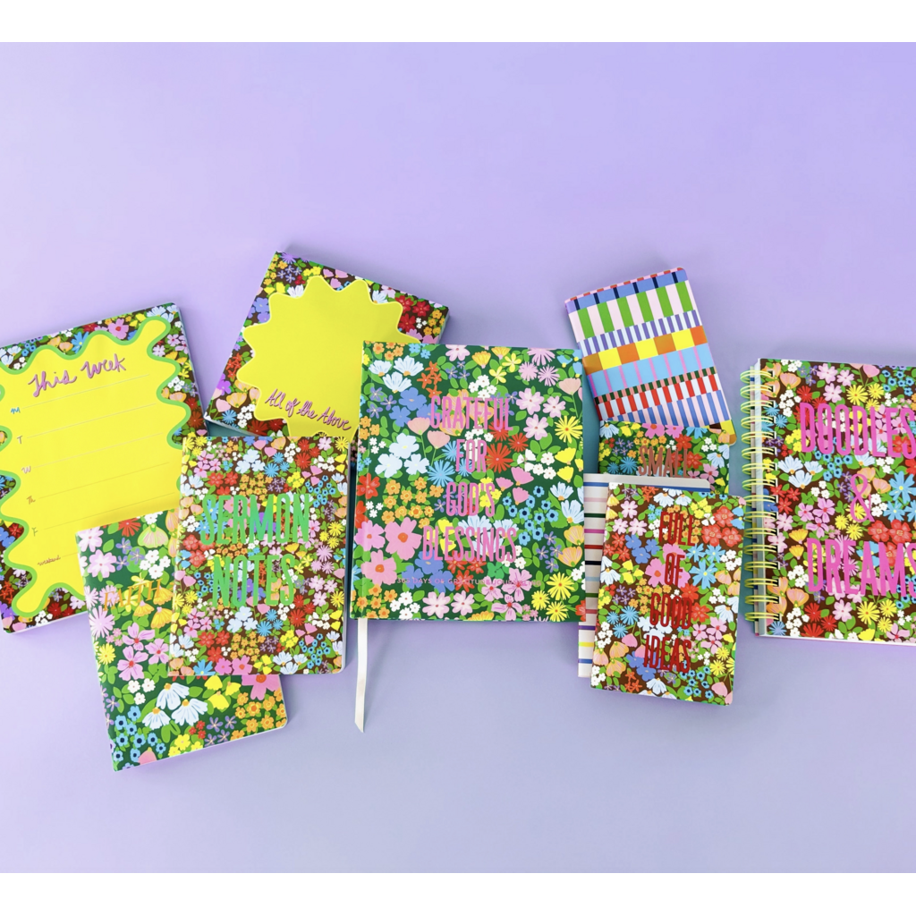 Chloe Floral Sermon Notes Notebook Set