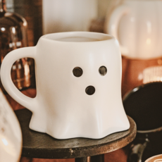 Ghost Figurine Coffee Mug