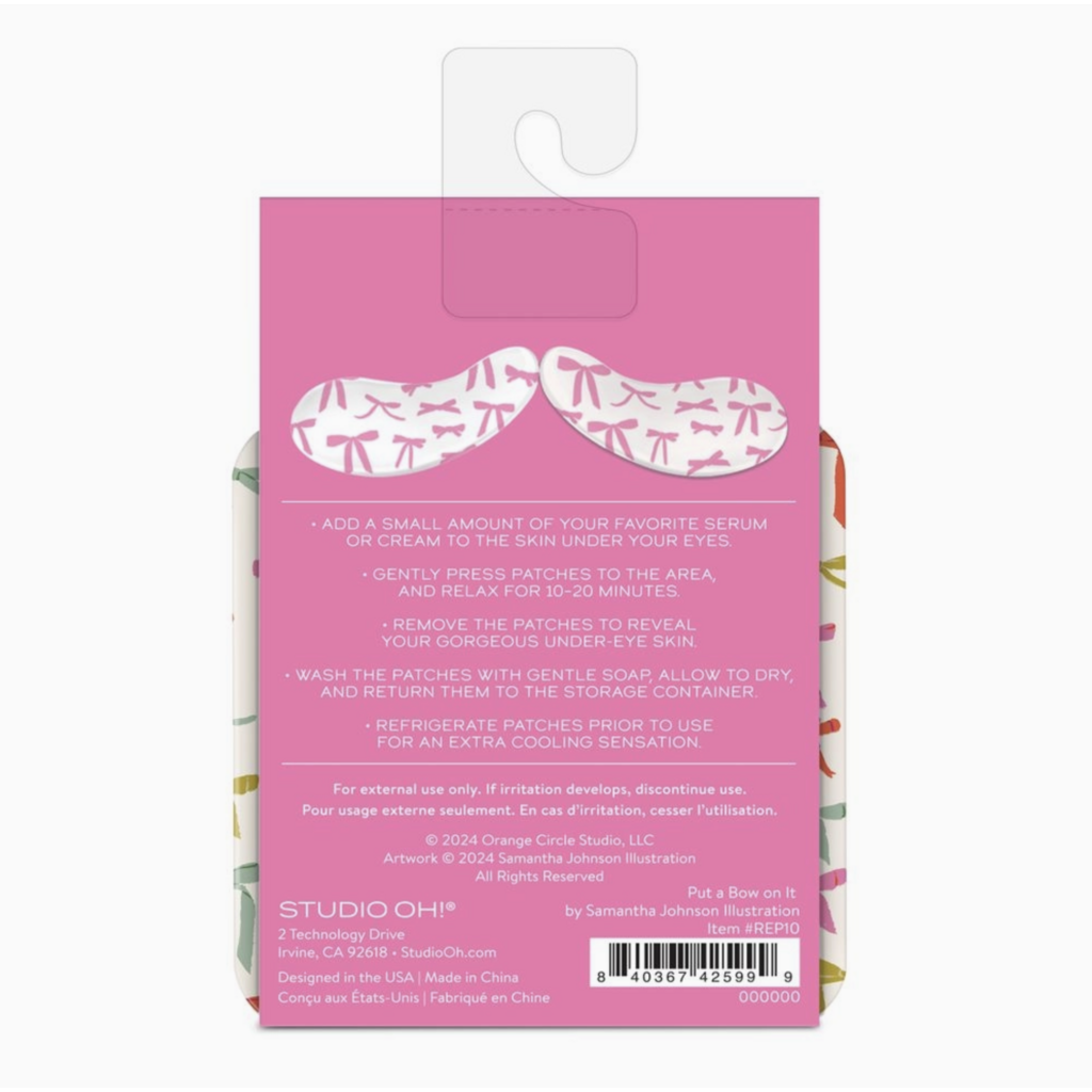Put A Bow On It Reusable Under-Eye Patches