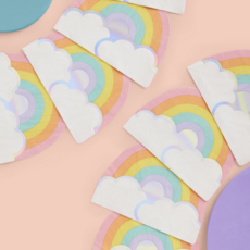 Rainbow Pastel Napkins