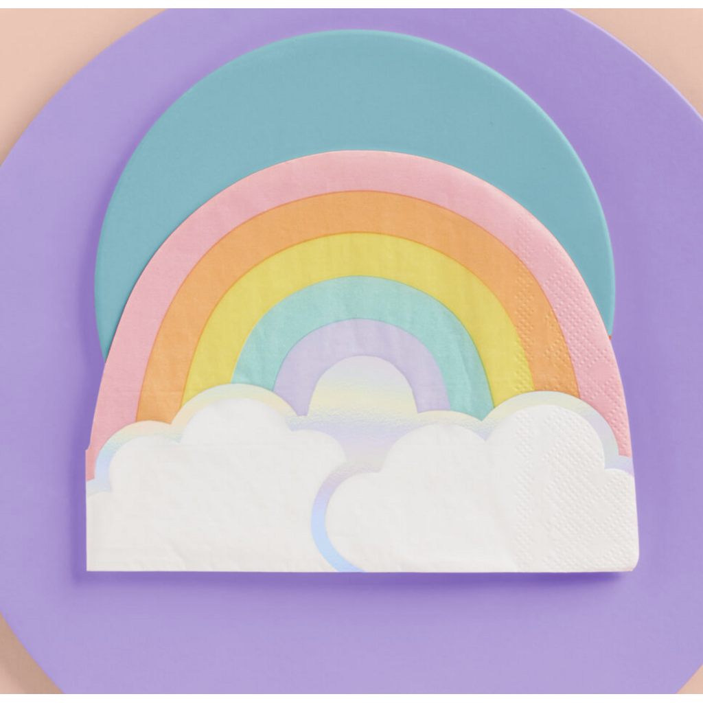 Rainbow Pastel Napkins