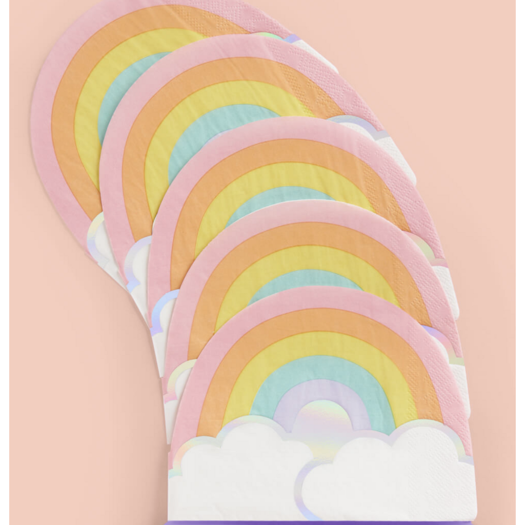Rainbow Pastel Napkins