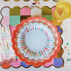 Birthday Candles Dessert Plates
